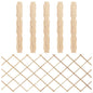 Trellis Fences 5 Pcs Solid Firwood