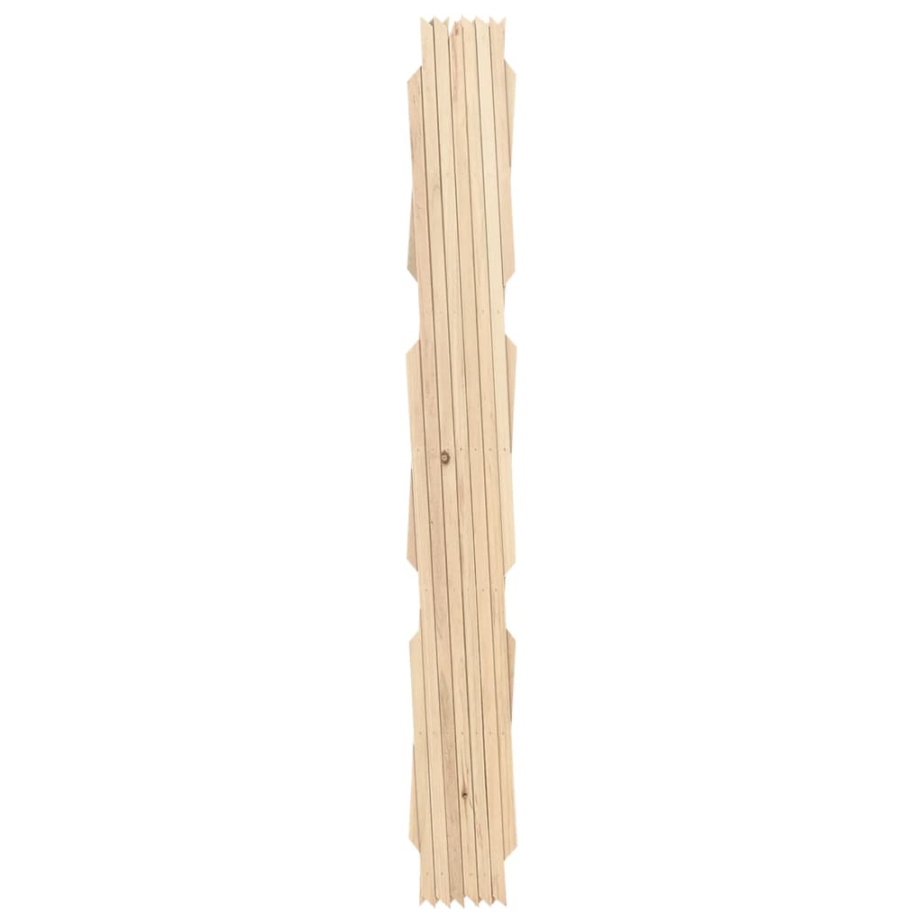 Trellis Fences 5 Pcs Solid Firwood