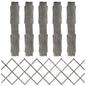 Trellis Fences 5 Pcs Solid Firwood