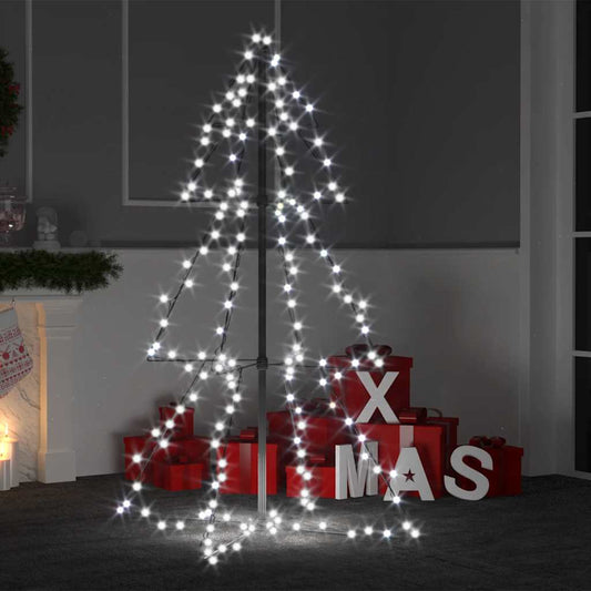 Christmas Cone Tree 160 Leds Indoor And Outdoor 78X120 Cm