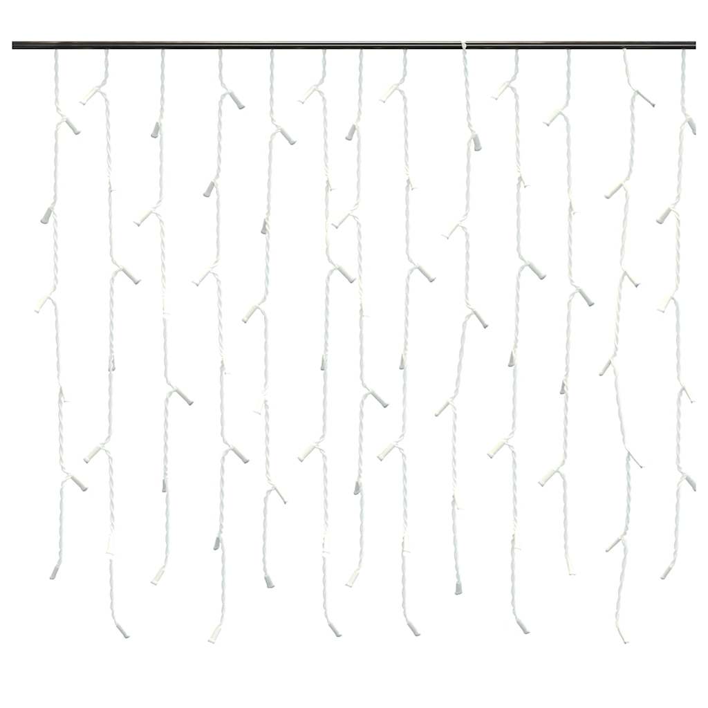 Led Curtain Icicle Lights 10M 400 Led 8 Function