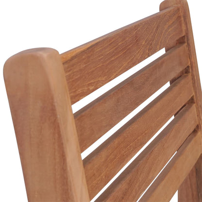 Stackable Garden Chairs 8 Pcs Solid Teak Wood