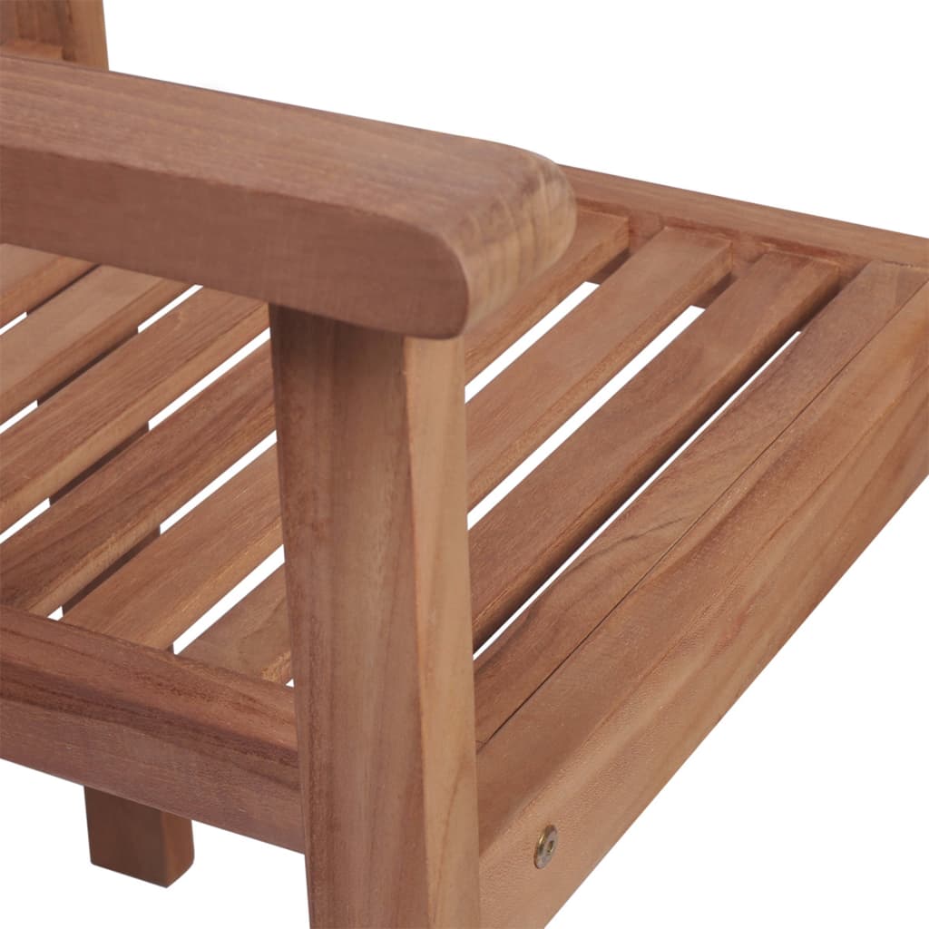 Stackable Garden Chairs With Cushions 8 Pcs Solid Teak Wood