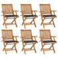 Garden Chairs 2 Pcs With Cushions Solid Teak Wood