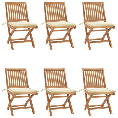 Garden Chairs 2 Pcs With Cushions Solid Teak Wood