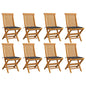 Garden Chairs With Cushions 2 Pcs Solid Teak Wood
