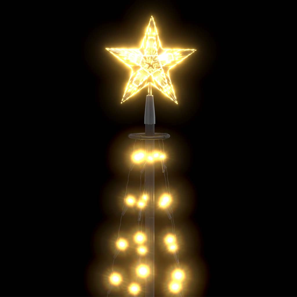 Christmas Cone Tree 70 Leds Decoration 50X120 Cm