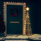 Christmas Cone Tree 70 Leds Decoration 50X120 Cm