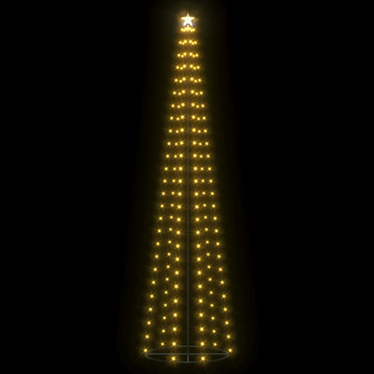 Christmas Cone Tree 136 Leds Decoration 70X240 Cm