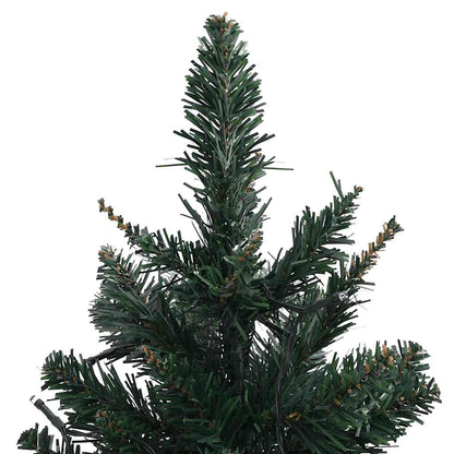 Artificial Pre-Lit Christmas Tree With Stands Green 90 Cm Pvc