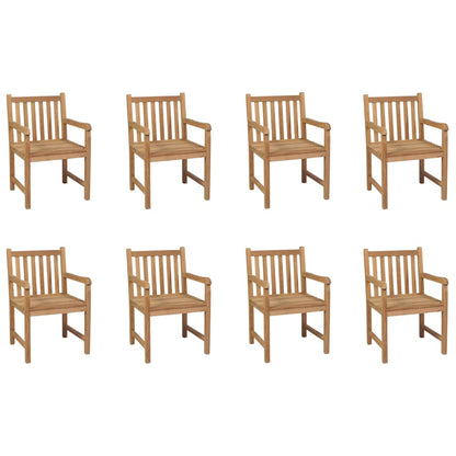 Outdoor Chairs 4 Pcs Solid Teak Wood