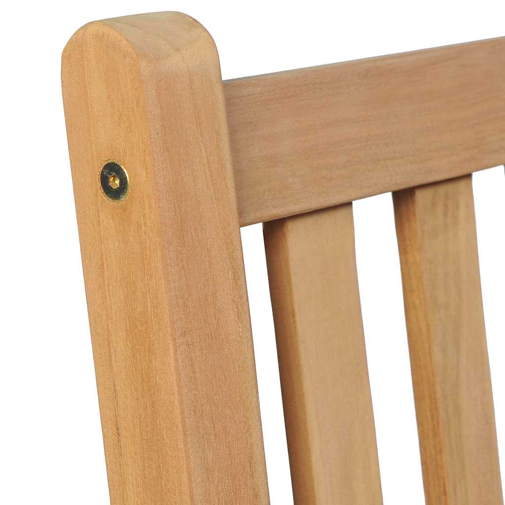 Garden Chairs 4 Pcs With Cushions Solid Teak Wood