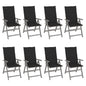 Garden Reclining Chairs 2 Pcs With Cushions Solid Wood Acacia