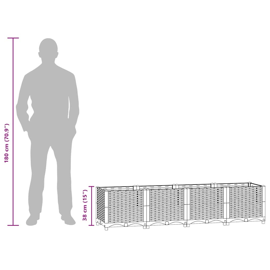 Raised Bed Polypropylene