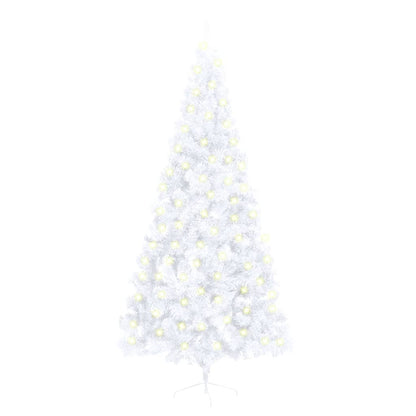Artificial Half Pre-Lit Christmas Tree With Stand 150 Cm Pvc