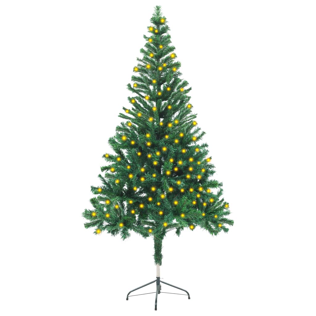 Artificial Pre-Lit Christmas Tree L 240 Cm
