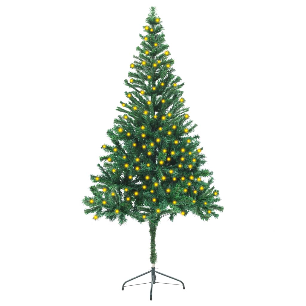 Artificial Pre-Lit Christmas Tree L 240 Cm