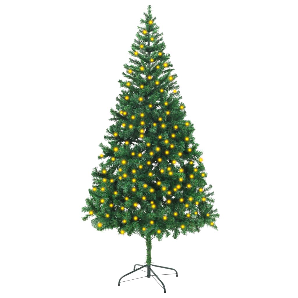 Artificial Pre-Lit Christmas Tree L 240 Cm