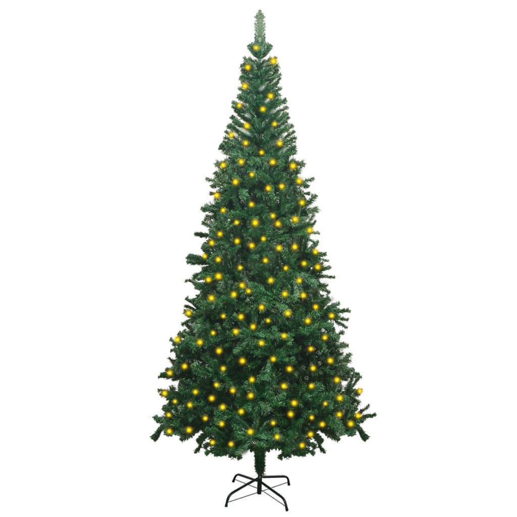 Artificial Pre-Lit Christmas Tree L 240 Cm