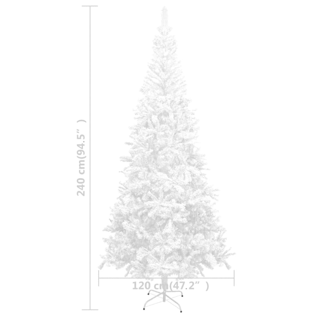 Artificial Pre-Lit Christmas Tree L 240 Cm
