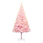 Artificial Pre-Lit Christmas Tree With Stand 120 Cm Pet
