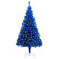 Artificial Pre-Lit Christmas Tree With Stand 120 Cm Pet
