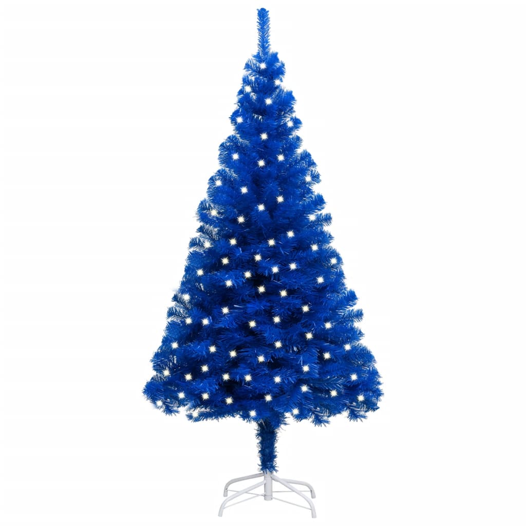 Artificial Pre-Lit Christmas Tree With Stand 120 Cm Pet