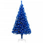Artificial Pre-Lit Christmas Tree With Stand 120 Cm Pet