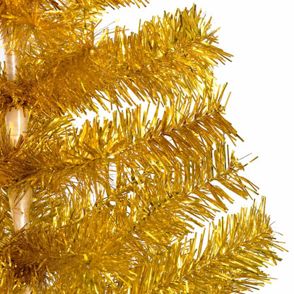 Artificial Pre-Lit Christmas Tree With Stand 120 Cm Pet