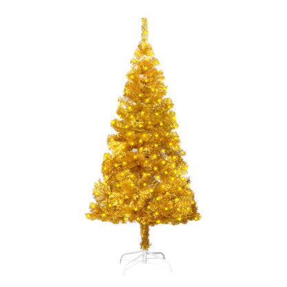 Artificial Pre-Lit Christmas Tree With Stand 120 Cm Pet