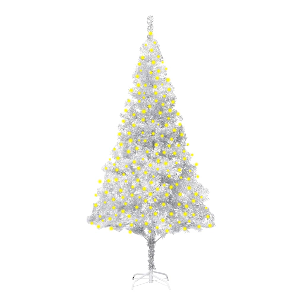 Artificial Pre-Lit Christmas Tree With Stand 120 Cm Pet