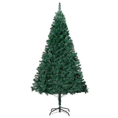 Artificial Pre-Lit Christmas Tree With Thick Branches Green 210 Cm