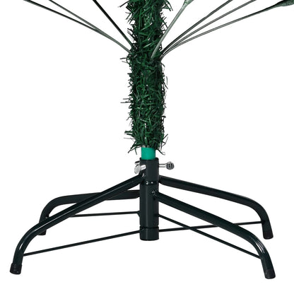 Artificial Pre-Lit Christmas Tree With Thick Branches Green 210 Cm