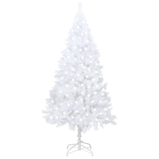 Artificial Pre-Lit Christmas Tree With Thick Branches 120 Cm