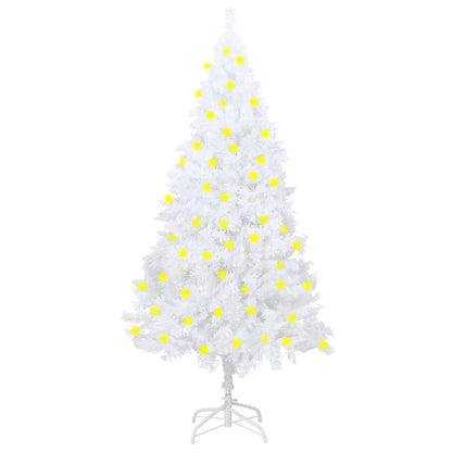 Artificial Pre-Lit Christmas Tree With Thick Branches 150 Cm