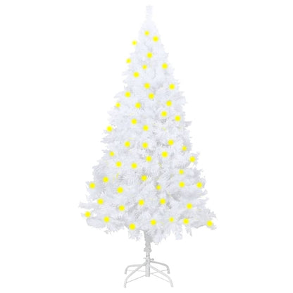 Artificial Pre-Lit Christmas Tree With Thick Branches 180 Cm