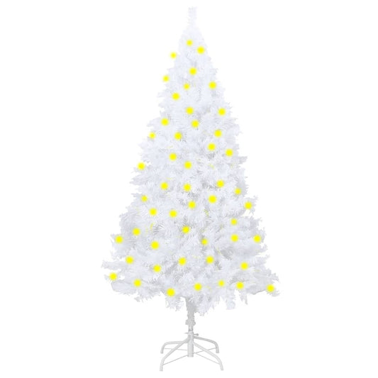 Artificial Pre-Lit Christmas Tree With Thick Branches 180 Cm