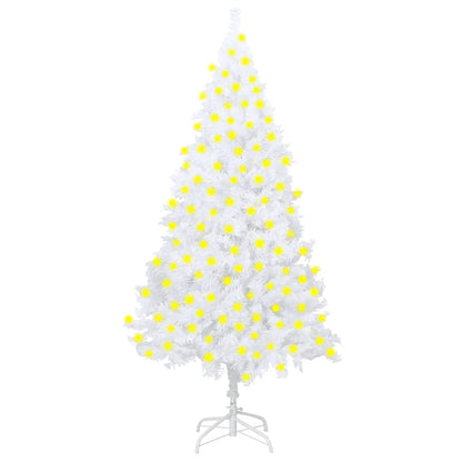 Artificial Pre-Lit Christmas Tree With Thick Branches 210 Cm