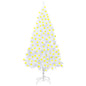Artificial Pre-Lit Christmas Tree With Thick Branches 210 Cm
