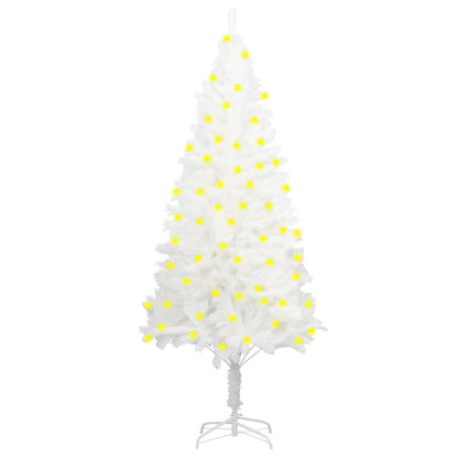 Artificial Pre-Lit Christmas Tree White 240 Cm
