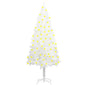 Artificial Pre-Lit Christmas Tree White 240 Cm