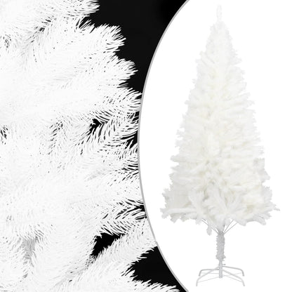 Artificial Pre-Lit Christmas Tree White 240 Cm