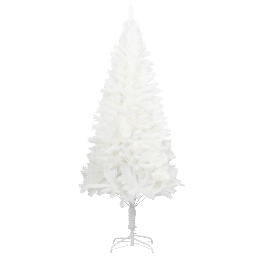 Artificial Pre-Lit Christmas Tree White 240 Cm