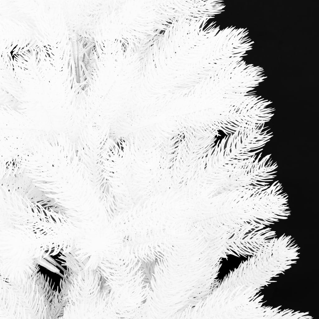 Artificial Pre-Lit Christmas Tree White 240 Cm