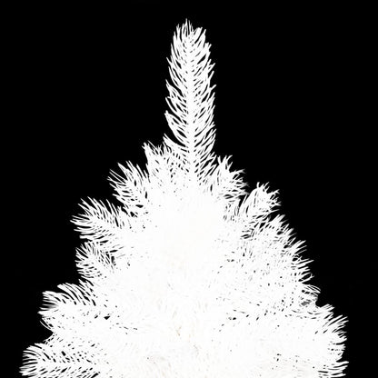 Artificial Pre-Lit Christmas Tree White 240 Cm