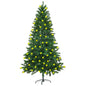 Artificial Pre-Lit Christmas Tree 210 Cm Green
