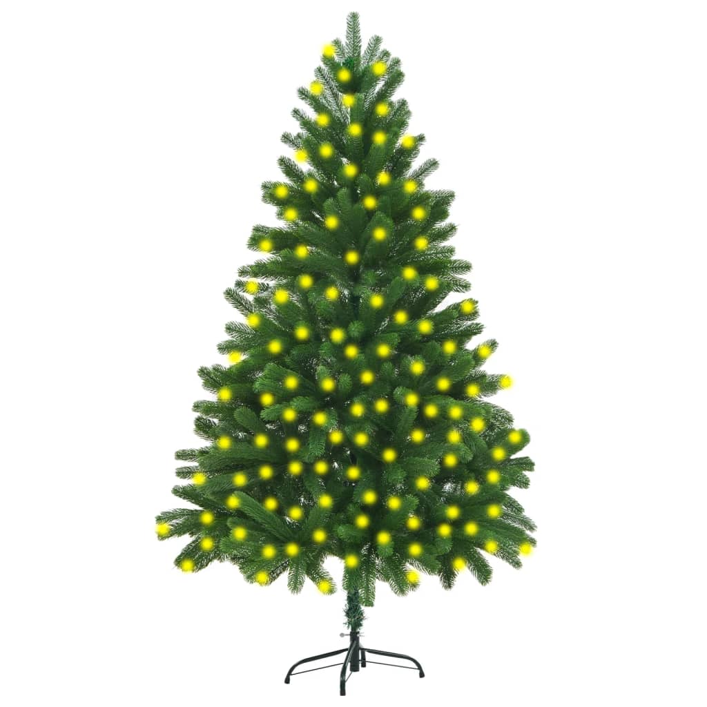 Artificial Pre-Lit Christmas Tree 210 Cm Green