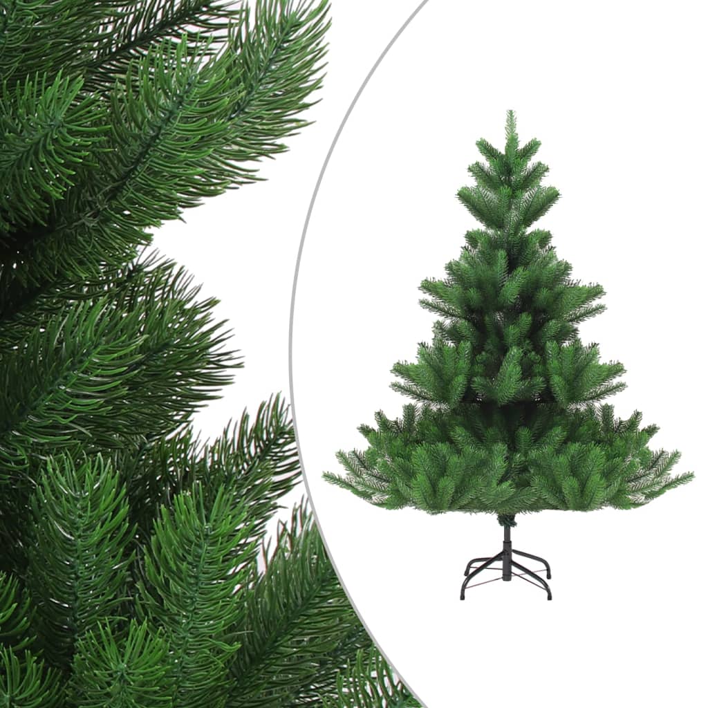 Nordmann Fir Artificial Pre-Lit Christmas Tree Green 120 Cm