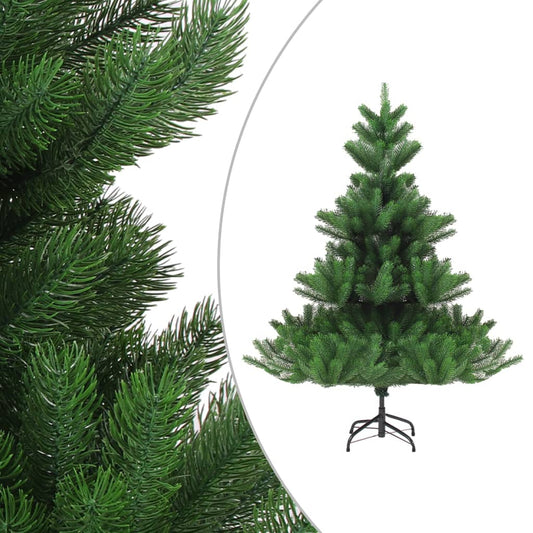Nordmann Fir Artificial Pre-Lit Christmas Tree Green 120 Cm