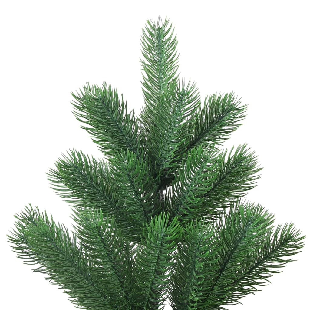 Nordmann Fir Artificial Pre-Lit Christmas Tree Green 120 Cm